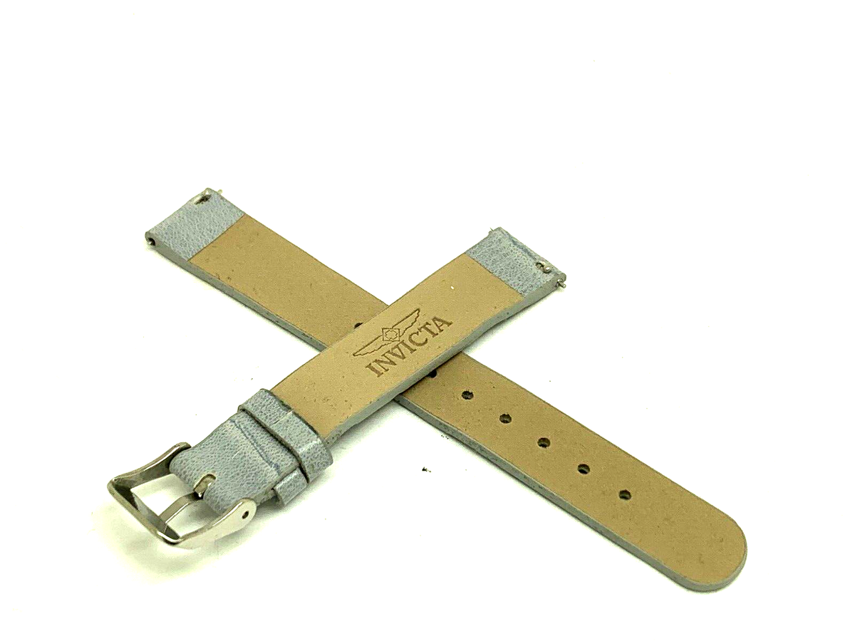 Invicta Women\'s Watch Replacement Band Black Leather 16mm Lug Gold Steel Clasp Amazon.com: Genuine Invicta Pro Diver 26mm Black Watch Strap  main image 3