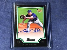 G3-14 BASEBALL CARD - MATT ANTONELLI PADRE ROOKIE - 2009 TOPPS - AUTOGRAPHED. rookie card picture