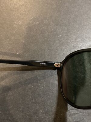 RAY BAN AVIATOR TRADITIONAL STYLE A L1668 Black Tortoise Bausch & Lomb Made USA‎ RAY BAN AVIATOR TRADITIONAL STYLE A L1668 Black Tortoise  main image 2