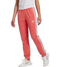 adidas womens Essentials Warm-up Slim Tapered 3-stripes Tracksuit Pants Sz XS
