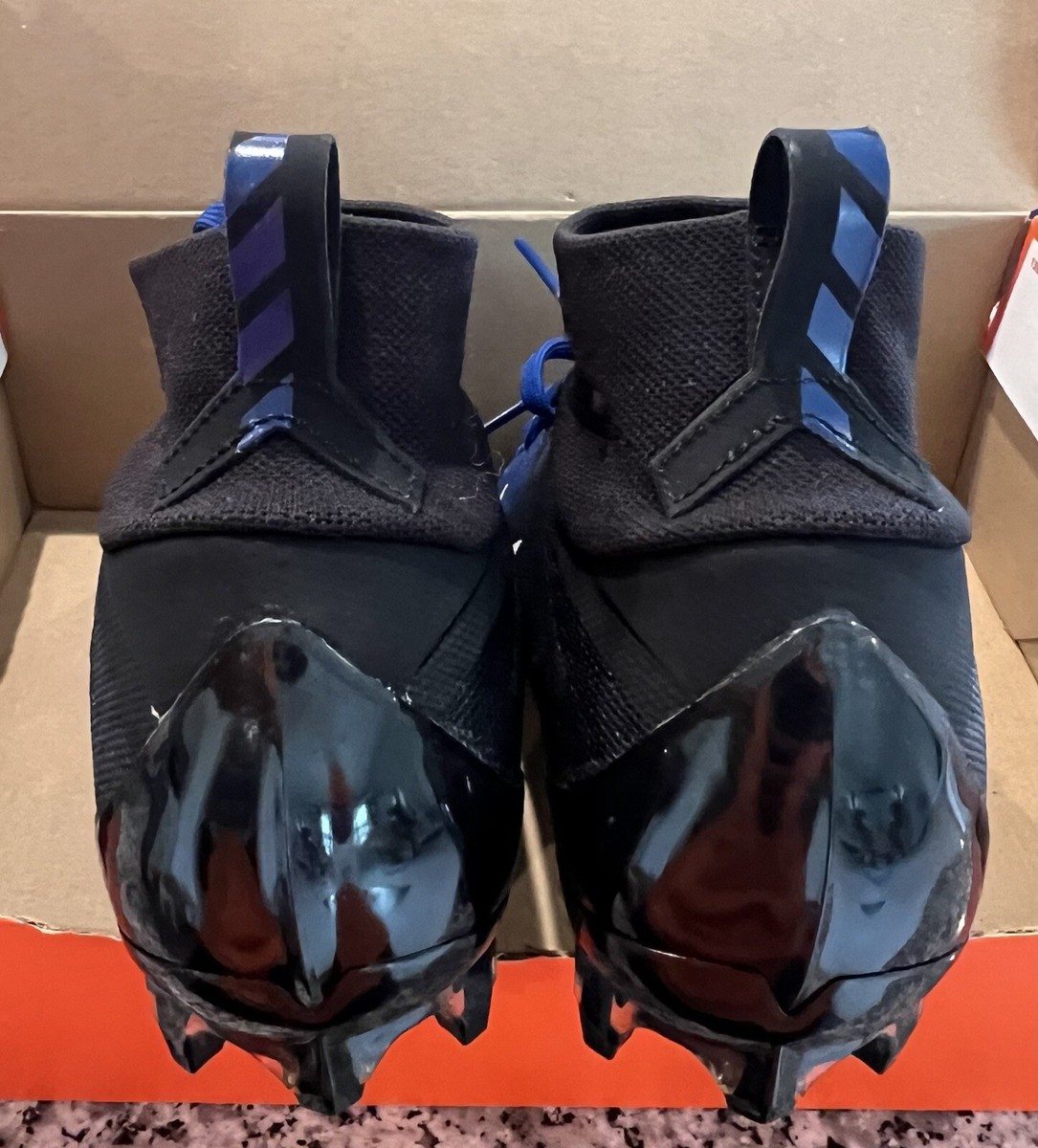 Size 13.5 Nike Vapor Untouchable Pro 3 Football Blue Black 