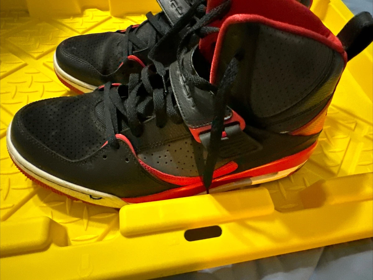 新品 JARDON FLIGHT 45 HIGH経年劣化あり Jordan Flight 45 High Black/Fire Red/Dark Grey for Sale