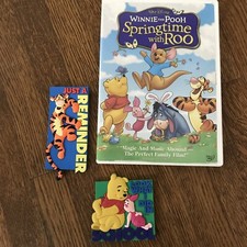 Winnie The Pooh Video Plus Whimsical Magnets