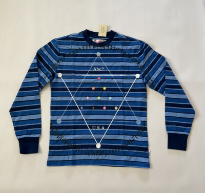 Advisory Board Crystals x Guess the source long sleeve t-shirt blue size XS