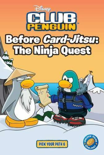 Before Card-Jitsu: The Ninja Quest (Disney Club Penguin) Delikatnie używany - Zdjęcie 1 z 1