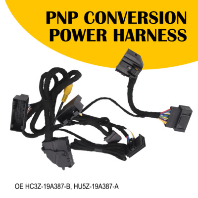 4'' TO 8'' PNP Conversion Power Harness SYNC 1 to SYNC 3 For 2015-18 Ford Mustang