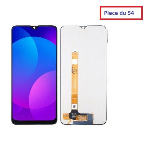 31463 - ECRAN LCD POUR OPPO A9 2020 CPH1937 NOIR AVEC CHASSIS - Compatibile