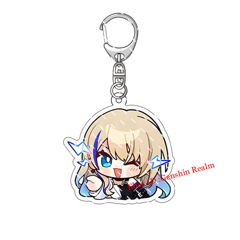 Anime Honkai: Star Rail Lindo Llavero Acrílico Dibujos Animados Mochila Colgante Decoración
