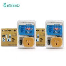 120V US Power Protector Surge 2 Pack Refrigerator Appliance Voltage Plug Sockets