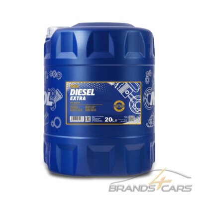 20 L LITER MANNOL DIESEL EXTRA 10W-40 MOTOR-ÖL MOTORENÖL ACEA A3/B4
