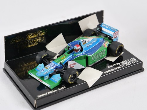 Minichamps 1/43 Benetton Ford B 194 Verstappen Hockenheim 1994 430 940906 - Afbeelding 1 van 11