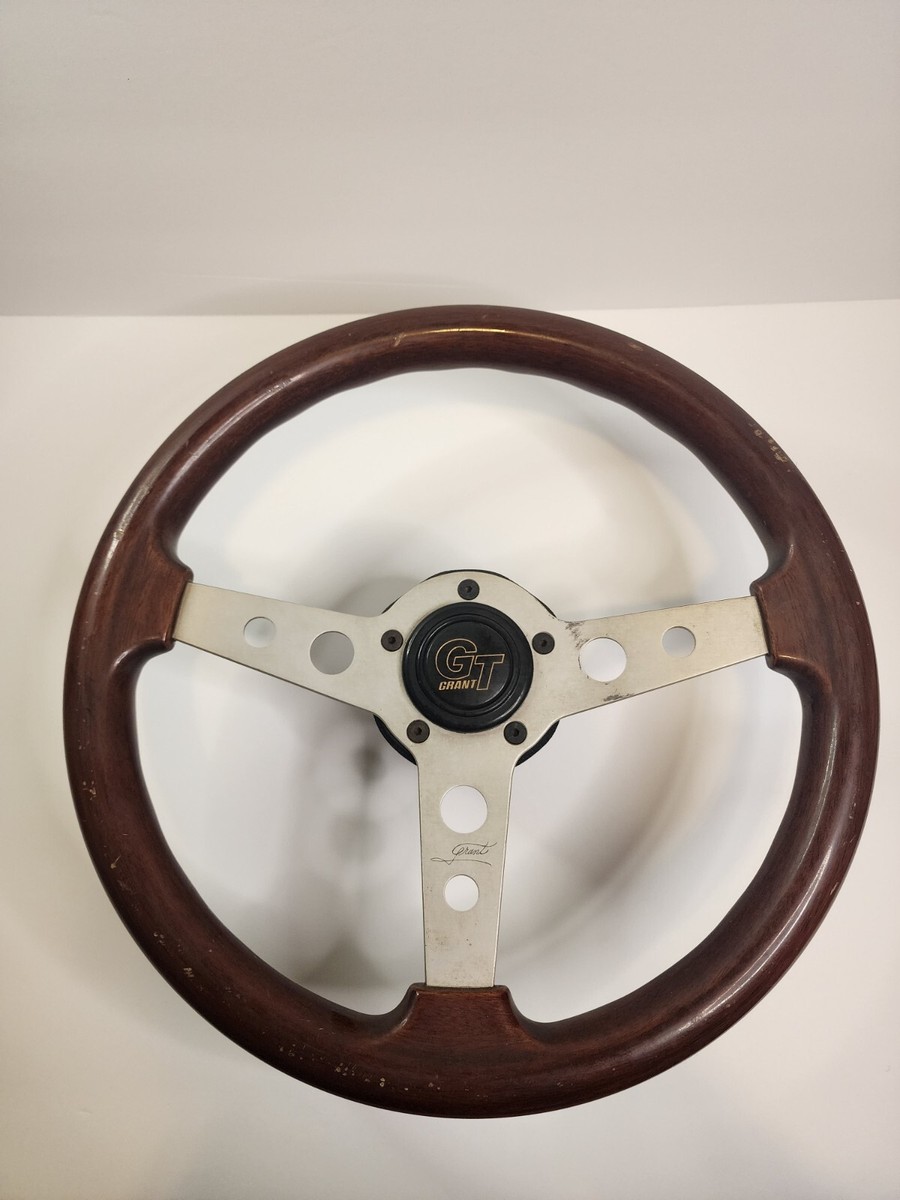 RARE Grant Steering Wheel For Porsche 911 13.5 Inches, GT Button