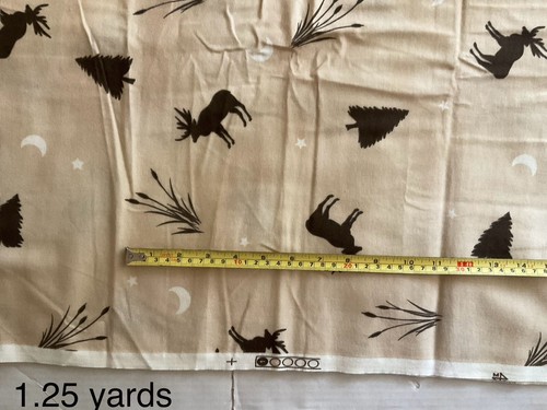 Lodge Wilderness Flannel Fabric Lot-asst Brands-Red Rooster, Cloth works, Etc - Picture 14 of 15
