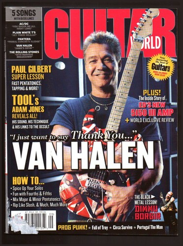 Guitar World Magazine 2001-2009 Back Issues tablature|sheet music|transcriptions - Imagen 64 de 89