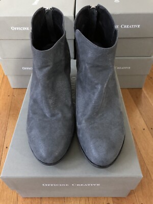 Officine Creative Womens Jacqueline Boots Ankle Size 37 Gray