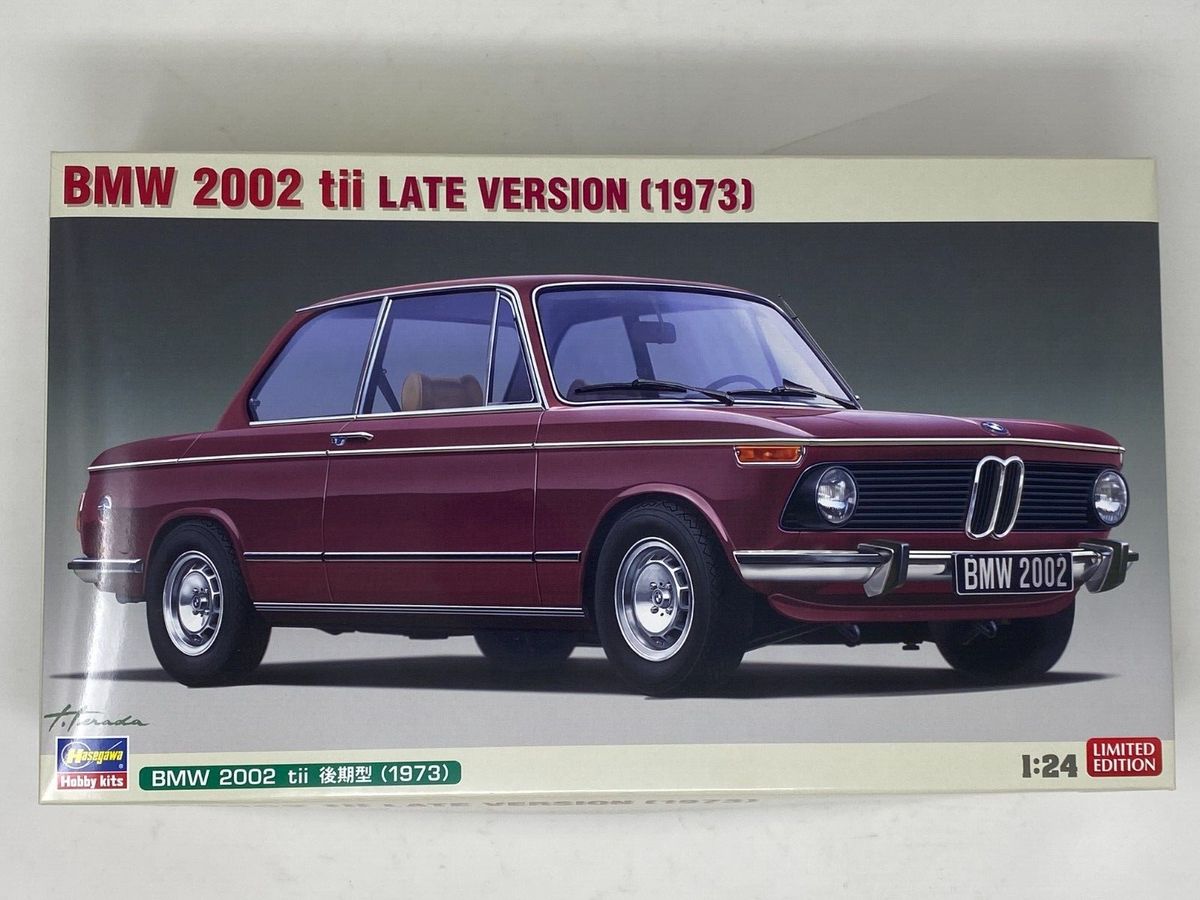 Hasegawa 1/24 Scale BMW 2002 tii Late Version (1973) Plastic Model