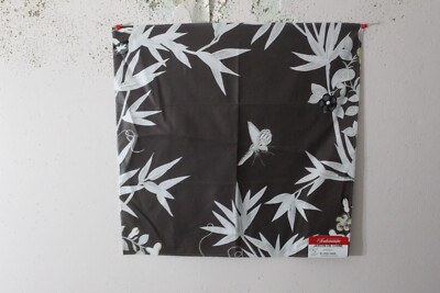 Scalamandre, Jardin De Chine, Floral/Butterflies, 17.50'' W X 17.50'' L, Espresso