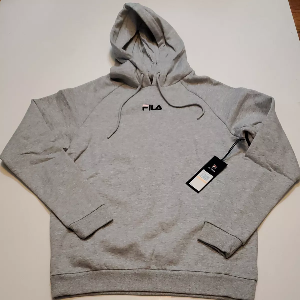 Gray 2024 fila hoodie