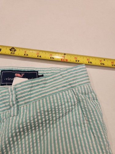 Vineyard Vines Green Stripes Bermuda Shorts size 40 - Picture 3 of 6