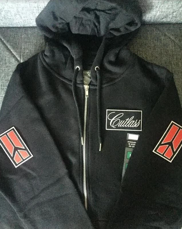 OLDS CUTLASS Zip up Custom Hoodie G-Body Shop Authentic Throwback 4XL