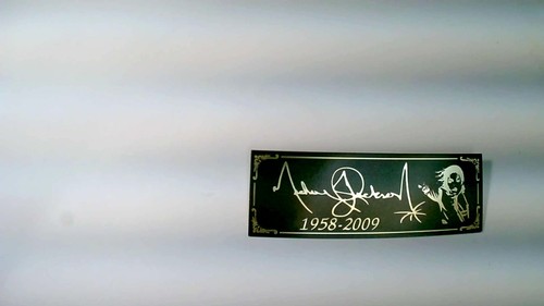 Authentic Michael Jackson "Thriller" Solid Brass Collectors Plaque Made In USA. - Picture 3 of 12