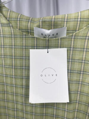 New Olive Clothing Plaid Check Mini Dress 100% Cotton MSRP $99 | eBay New Olive Clothing Plaid Check Mini Dress 100% Cotton MSRP $99 | eBay