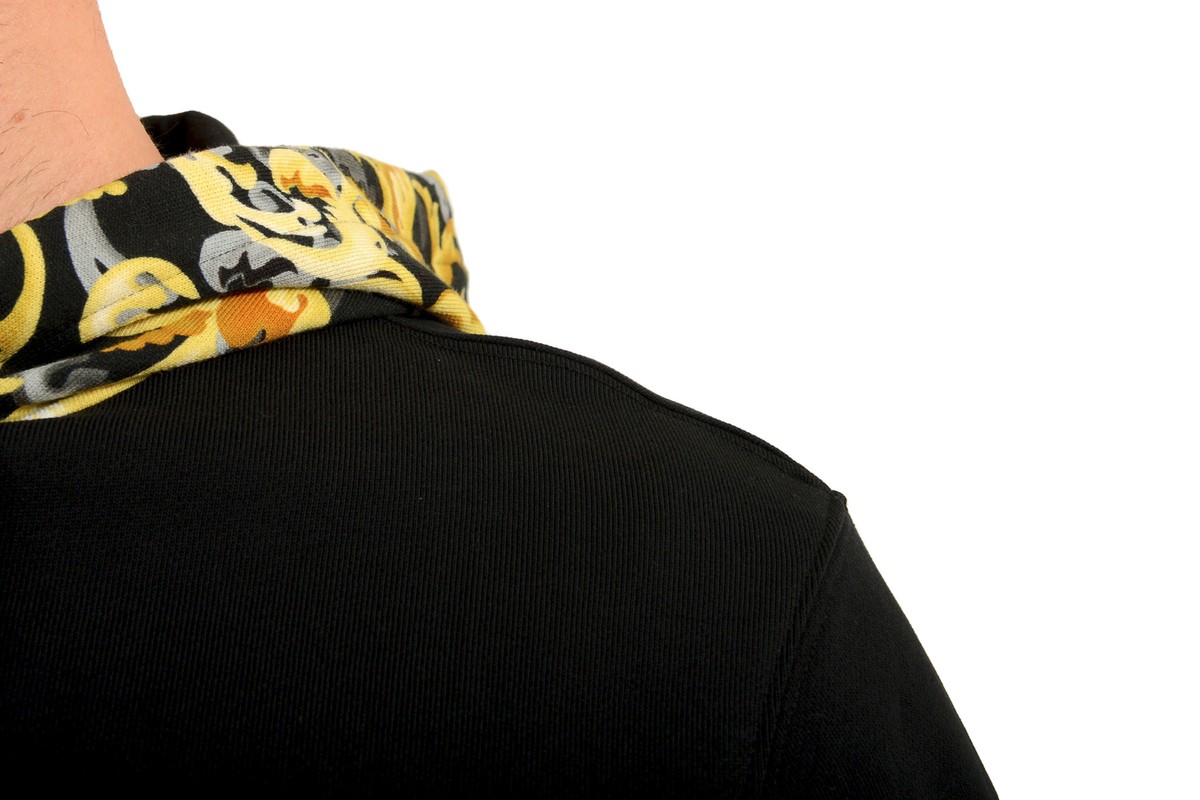 スウェット・トレーナー VERSACE '90s Vintage Logo' hoodie Black  10125641A09063 Black 90s Vintage Logo Hoodie by Versace on Sale
