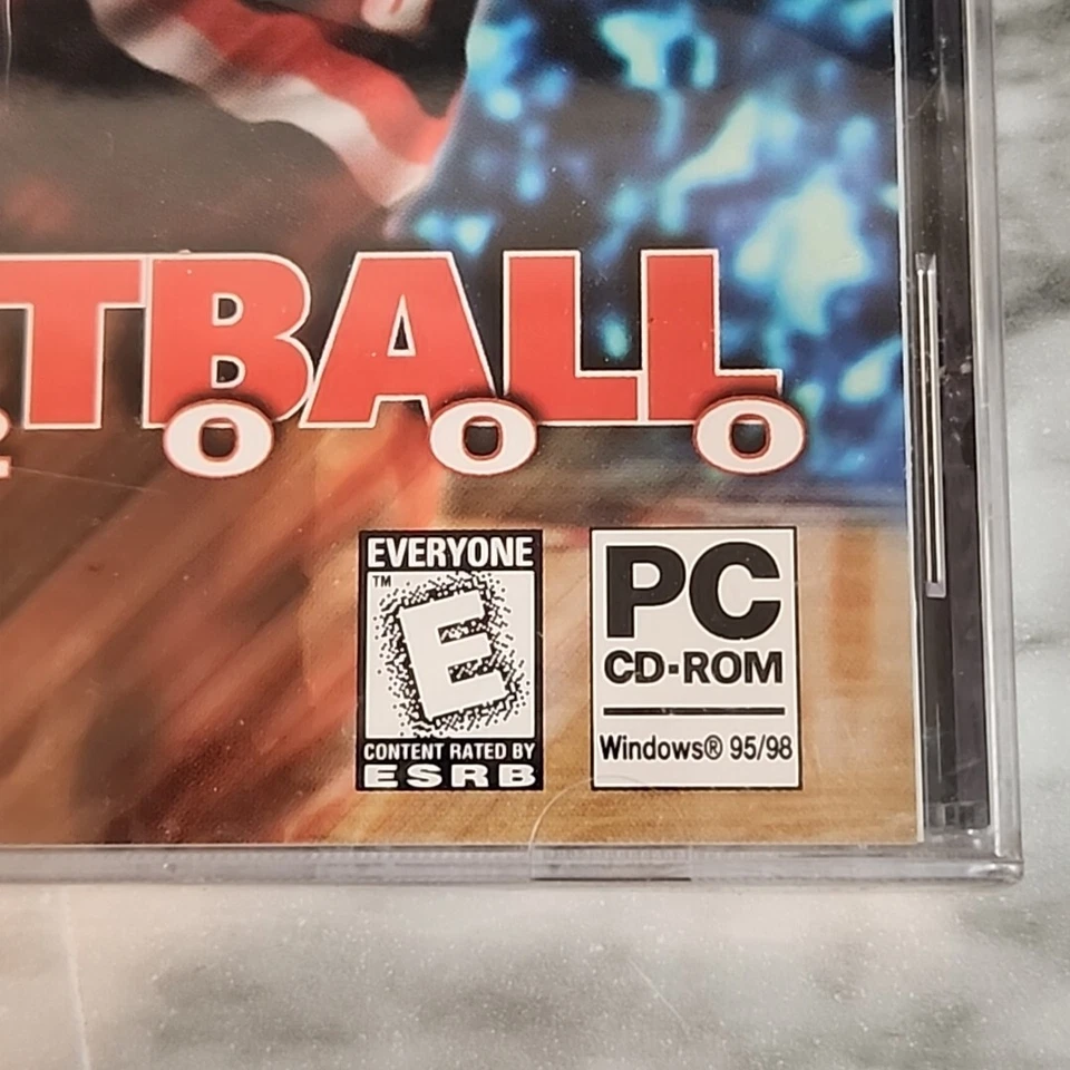 FOX SPORTS NBA BASKETBALL 2000 PC CD-ROM Vintage Legacy PC Game (c) 1999 Sealed  - Image 2 of 4