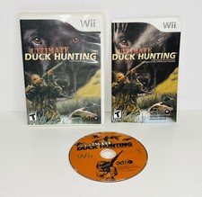 *UNTESTED* Ultimate Duck Hunting Nintendo Wii Video Game Complete w/Manual