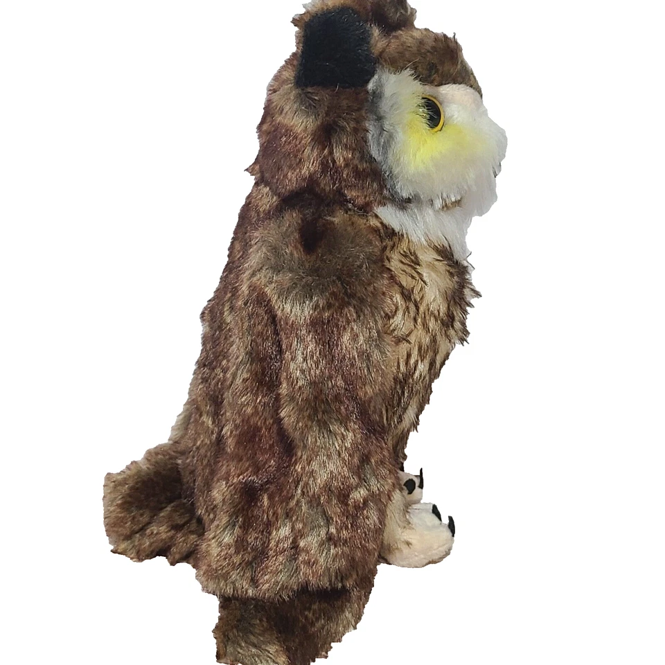 The Wizarding World Of Harry Potter Universal Orlando Plush Owl Brown White 11" - Image 2 of 4