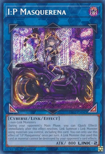 I:P Masquerena Secret Rare LOCH-JP027 LIMIT OVER COLLECTION Yugioh