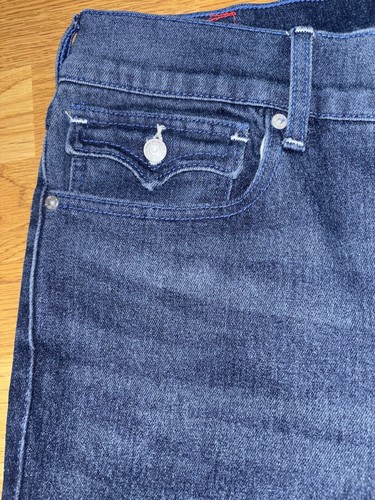 True Religion Marke Rocco Relaxed Skinny Jeans Herren Bundweite 34 Länge 32 Neu - Bild 7 von 24