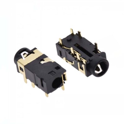 30PCS Earphone socket 3.5 Audio socket PJ-342B 6 Pin SMD BEST QUALITY