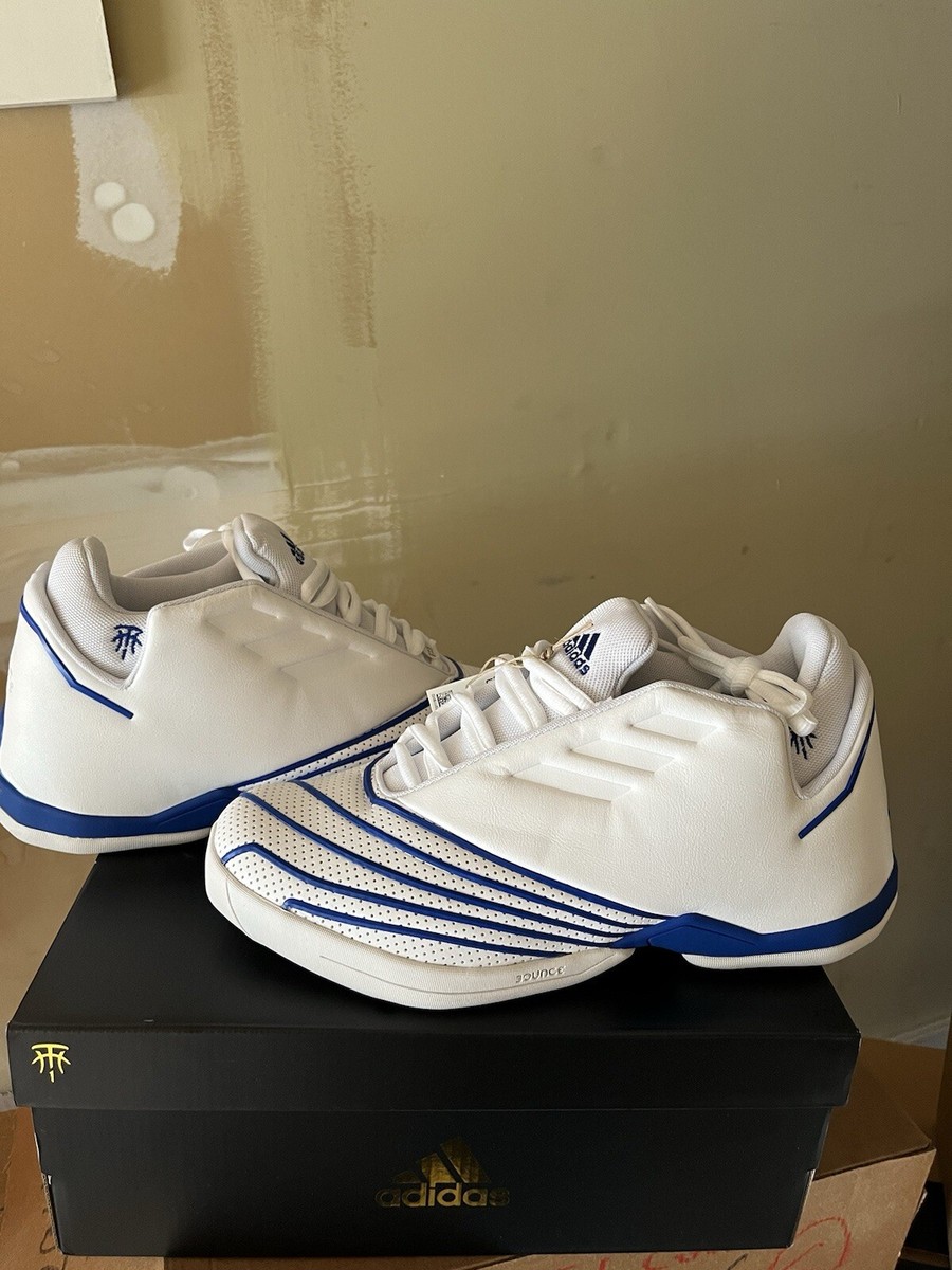 Size 9.5 - adidas T-Mac 2 EVO White Royal, fx4993, Tracy McGrady