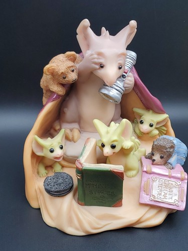 Pocket Dragons Scary Stories After Bedtime Limited Ed. 7”x6” Vintage Figurine - Picture 6 of 9