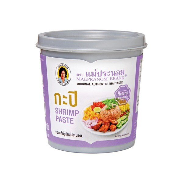 Garnelenpaste Mae Praenom 350g große Dose Shrimppaste Garnelen Paste Shrimps