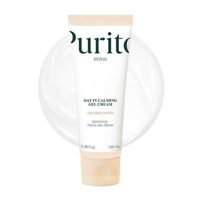 PURITO Oat-in Calming Gel Cream 100ml Vegan Moisture Facial Cream Natural