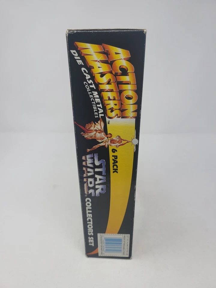 Paquete de 6 mini figuras de metal fundido a presión Star Wars Action Masters 1994 Kenner Foto 4 de 4
