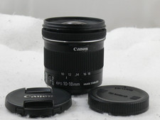 Canon EF-S 10-18mm f/4.5-5.6 IS STM Lens WORKING TESTED 7