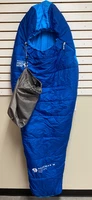 Mountain Hardware Bozeman 25 F W Blue Mummy Sleeping Bag With Stuff Sack