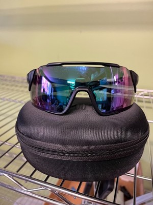 Smith Optics Attack MTB Sunglasses Matte Black / ChromaPop Violet Mirror