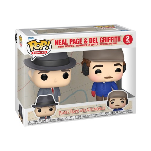 Funko Pop! Movies: Planes, Trains - Neal and Del/Del 2pk - Planes, Trains and Au - Picture 1 of 9