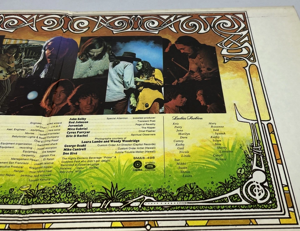 QUICKSILVER MESSENGER SERVICE Just For Love LP early-70's psych SMAS-498 - Image 3 of 4