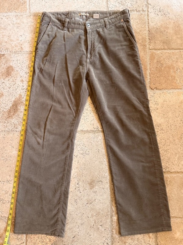 John Varvatos Star USA Pants Mens 36 Light Brown Cotton Casual Luxury Slacks