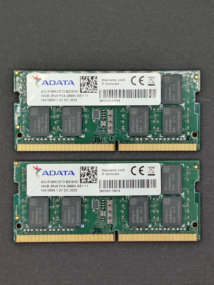 ADATA DDR4 SDRAM 16 GB Capacity per Module Memory (RAM) for sale