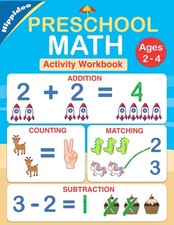Preschool Math Workbook: Number Tracing, Addition and Subtraction math workb...