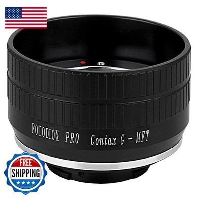 Fotodiox Pro Lens Mount Adapter Compatible Select Contax G Lenses To Micro Four