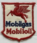 Mobil Mobilgas Mobiloil Pegasus Logo Gas Oil Embroidered Patch — photo 2