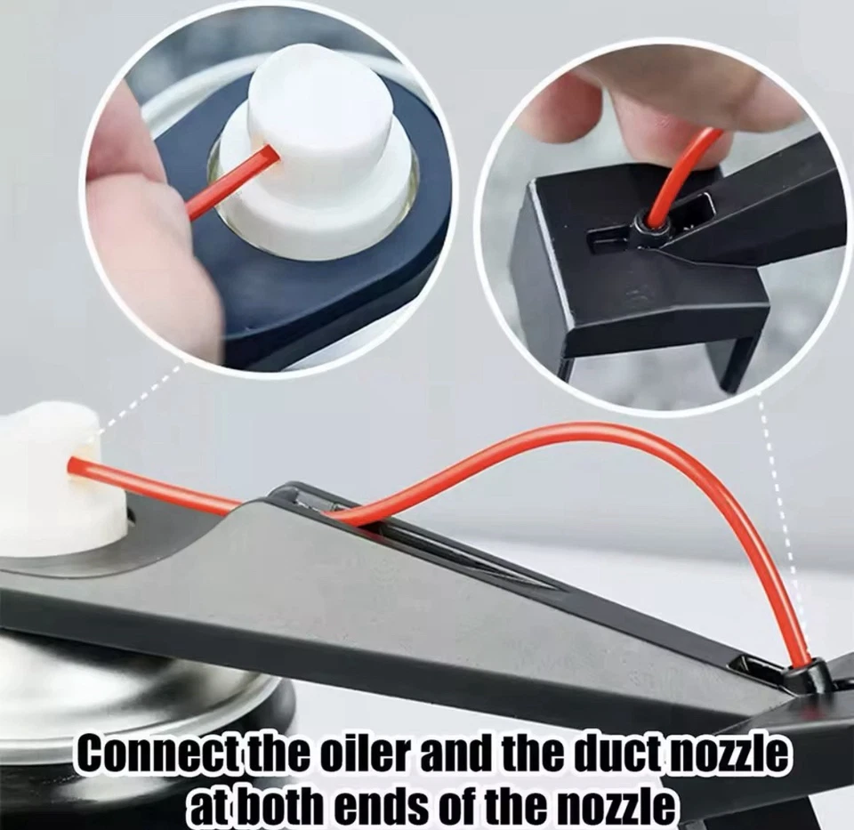 Kit Adattatore per Ingrassaggio Catena MotoSenza Lasciare SporcoComodo e Pratico - Immagine 4 di 4