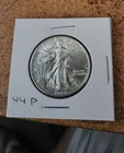 1944 p high grade (AU/BU) silver Walking liberty half dollar
